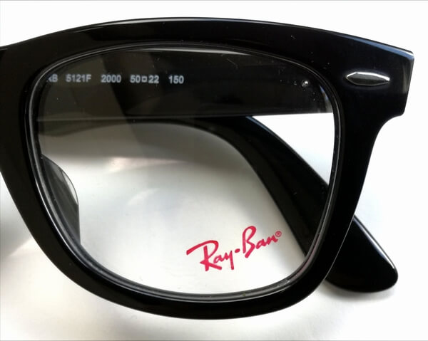 レイバンウェイファーラーメガネはコレ！RX5121F（RB5121F）サイズや型番、購入方法を解説